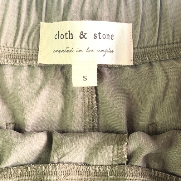 Cloth and Stone Side Buttom Drawstring Shorts - Picture 6 of 6